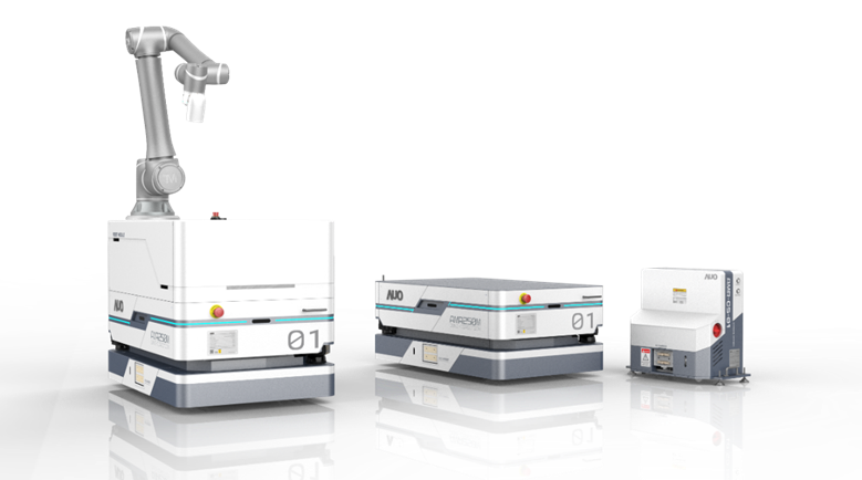 TG反波胆數位開發的自主式移動機器人（AMR250M），搭配全向輪並結合AI演算法、2D LiDAR、3D攝影機等技術，協助客戶實現產線全自動化